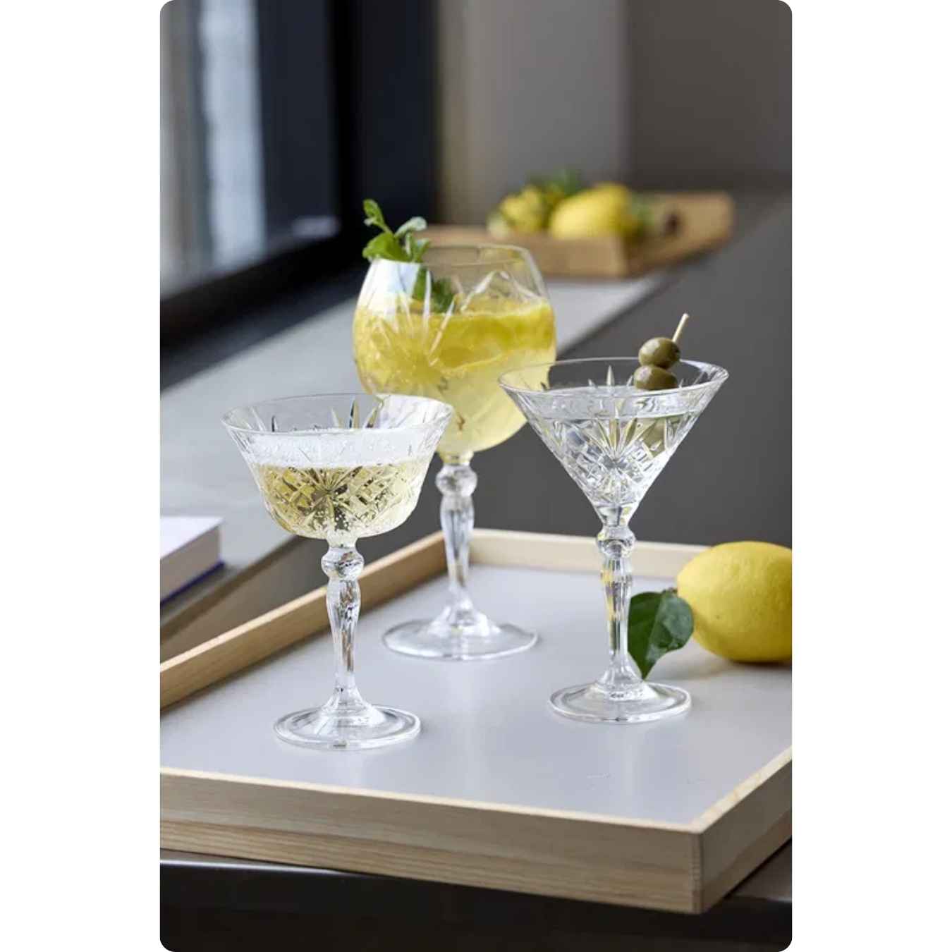 Lyngby Glas Krystal Melodia Cocktailglas